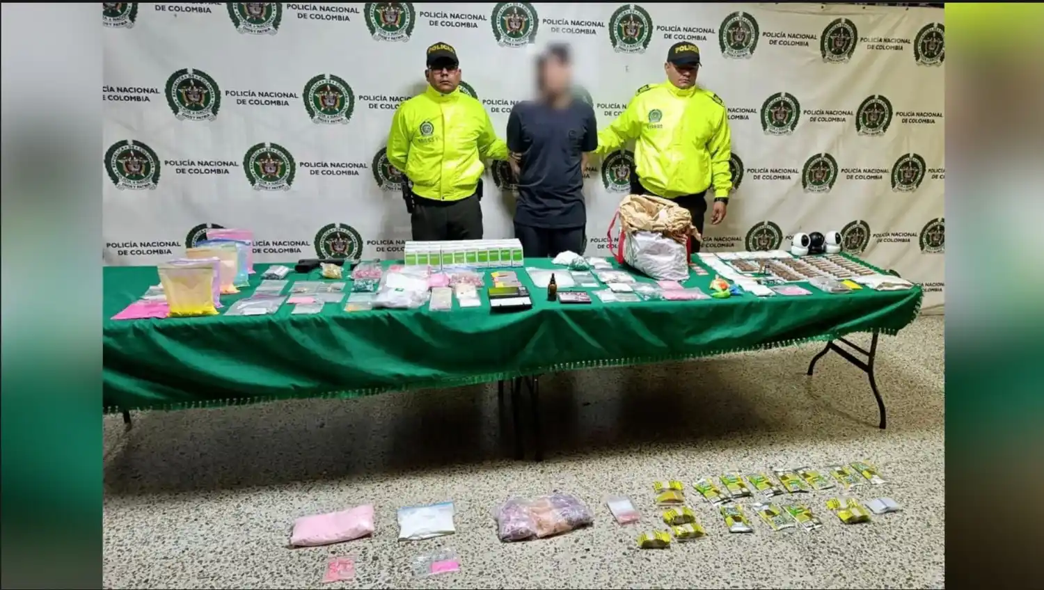 Desarticulan la banda “Los Sintéticos” en Medellín: INCAUTAN GRAN CANTIDAD DE SUSTANCIAS ILÍCITAS (Video)