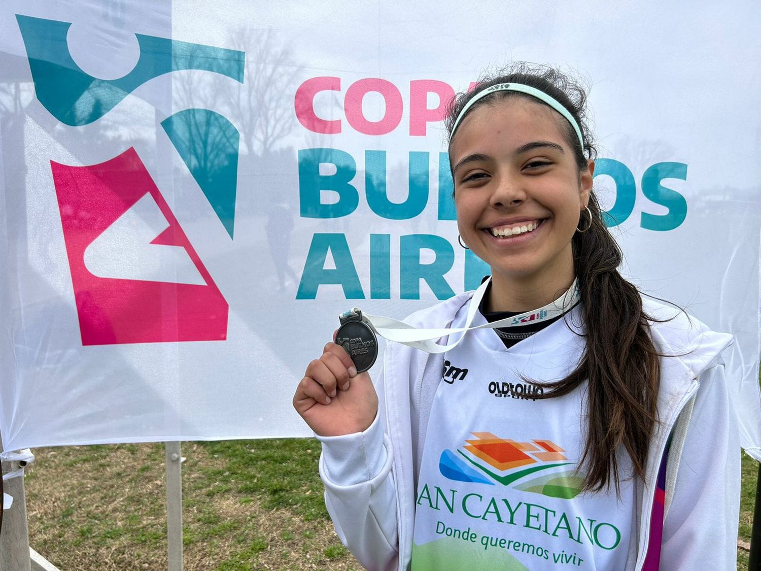 La atleta sancayetanense, Paula Rizzi