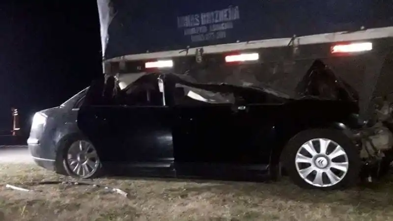 Choque fatal en la autopista Rosario-Santa Fe