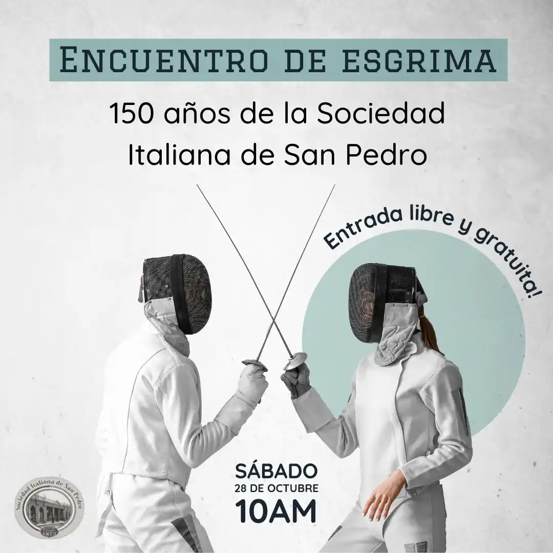 Encuentro de Esgrima en la Sociedad Italiana