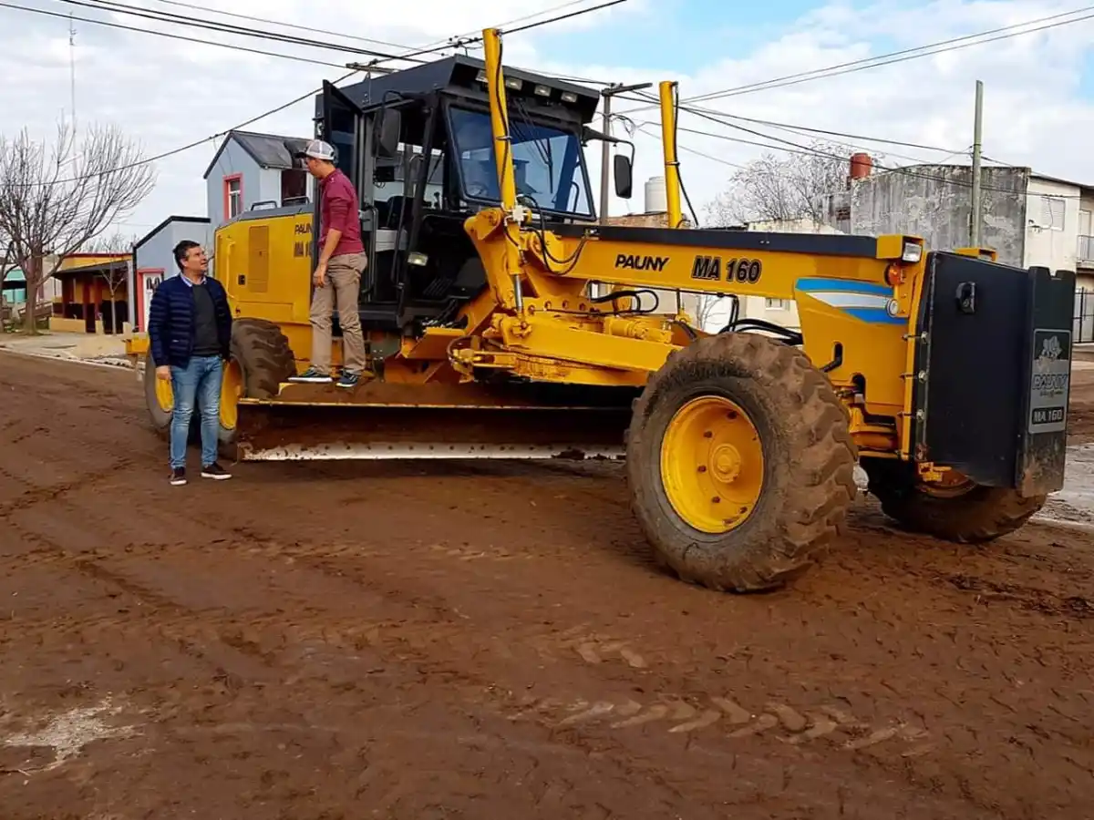 Freyre: con hormigón propio, el municipio ahorra un 40 % en obra de cordón cuneta     