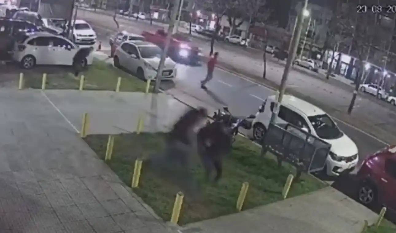 Imágenes captadas por las cámaras de vigilancia.