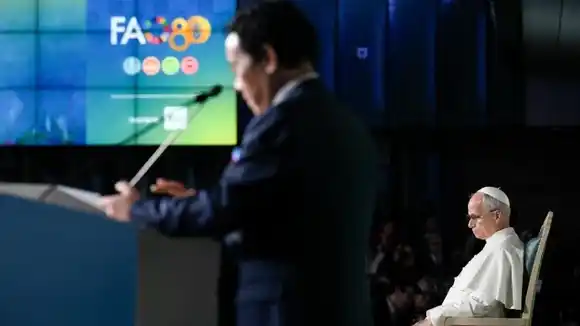 Papa León XIV y el director de la FAO llaman a erradicar el hambre mundial