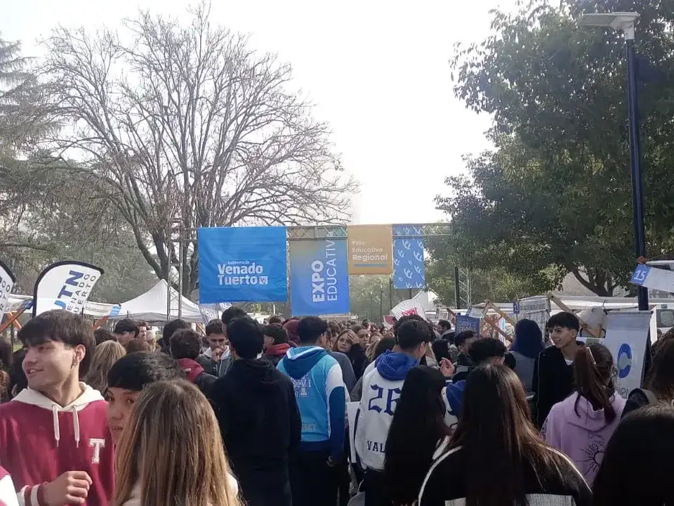 Venado y la región disfrutaron de una nueva expo para estudiantes y público en general. Foto: Sur24.