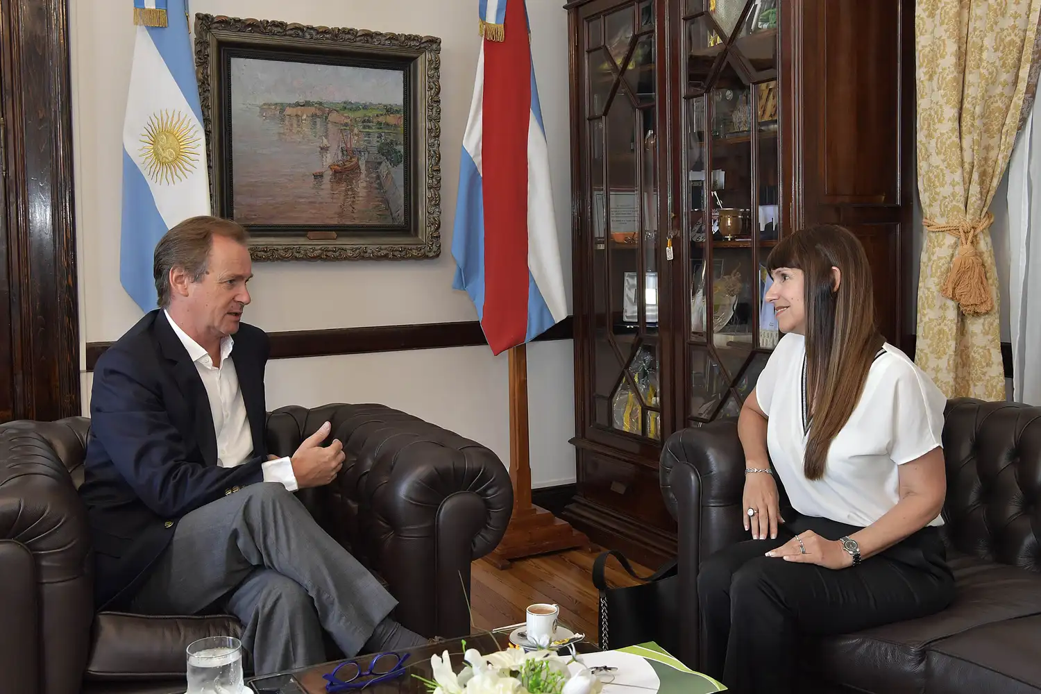 Bordet acordó con la ministra de Salud lineamientos estratégicos para este año