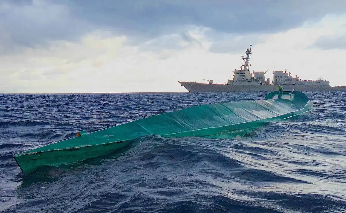 Submarino «fantasma» cargado de cocaína es capturado en Colombia