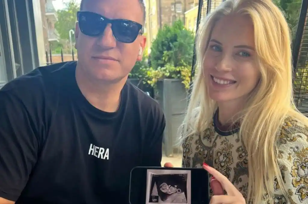 Maxi López y Daniela Christiansson anunciaron que tendrán su primer hijo