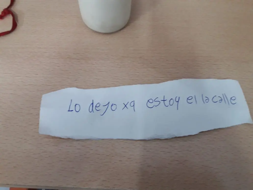 Abandonaron a un bebé en Bosques con un estremecedor mensaje: “Lo dejo porque estoy en la calle”