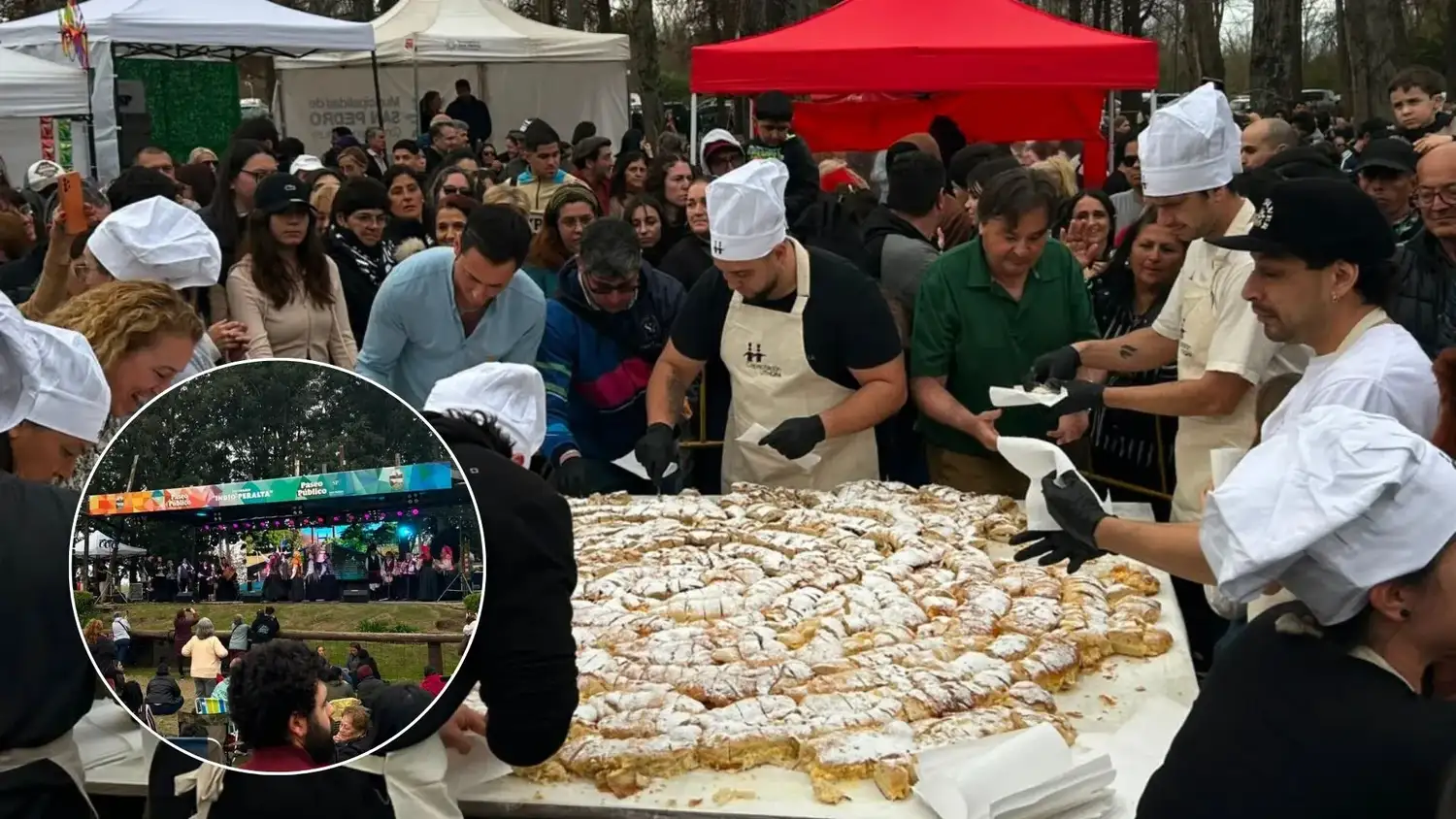 Fiesta de la Ensaimada: la pieza gigante fue la gran protagonista de la segunda jornada