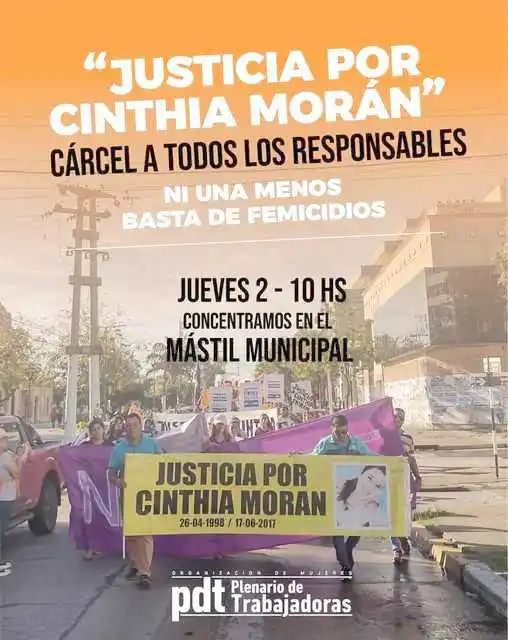 Hoy se conocerá la sentencia por 
el femicidio de Cinthia Morán