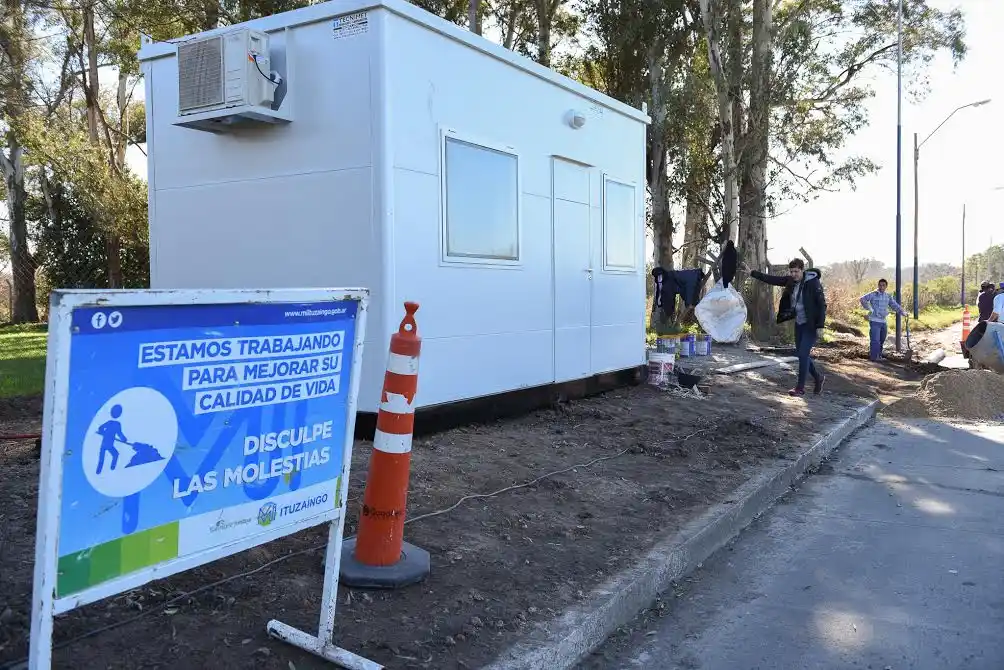 Ituzaingó: Mejoran calles y construyen posta policial en Barrio Nuevo