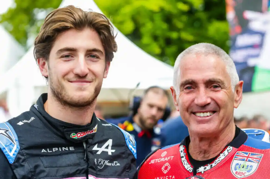 Jack Doohan y su padre