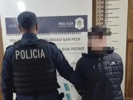 El joven fue trasladado a la Comisaría.