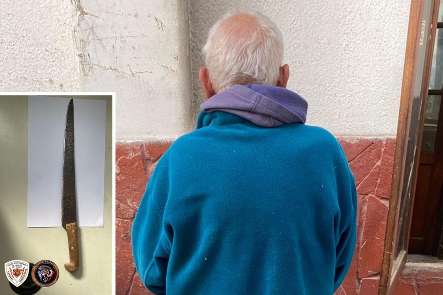Intentó secuestrar a una adolescente de 15 años, amenazó a la policía con un cuchillo y terminó detenido