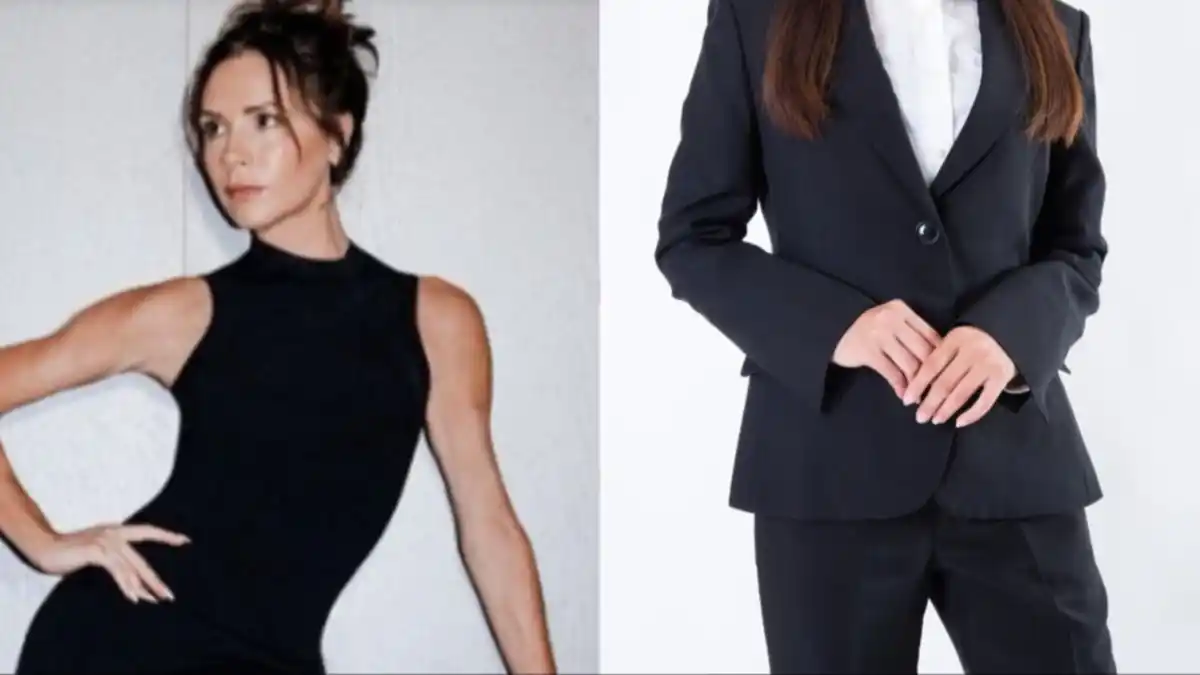 Victoria Beckham en Grazia: ¡Descubre su audaz look total black!