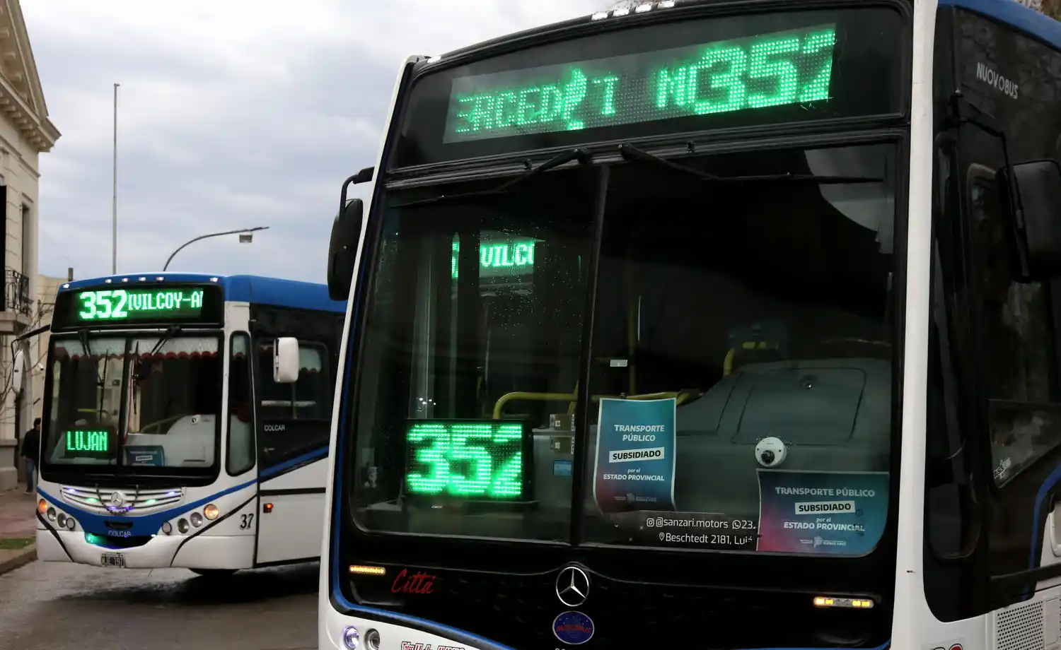 Reactivan la línea de colectivo 352: conectará Suipacha, Mercedes, Chivilcoy y Alberti a partir del 4 de agosto