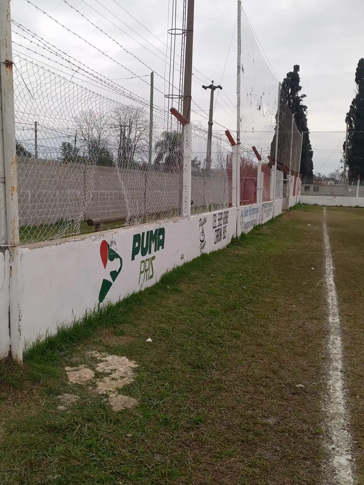 Fútbol local: Así quedó la cancha de Paraná tras los incidentes en el encuentro ante Atlético
