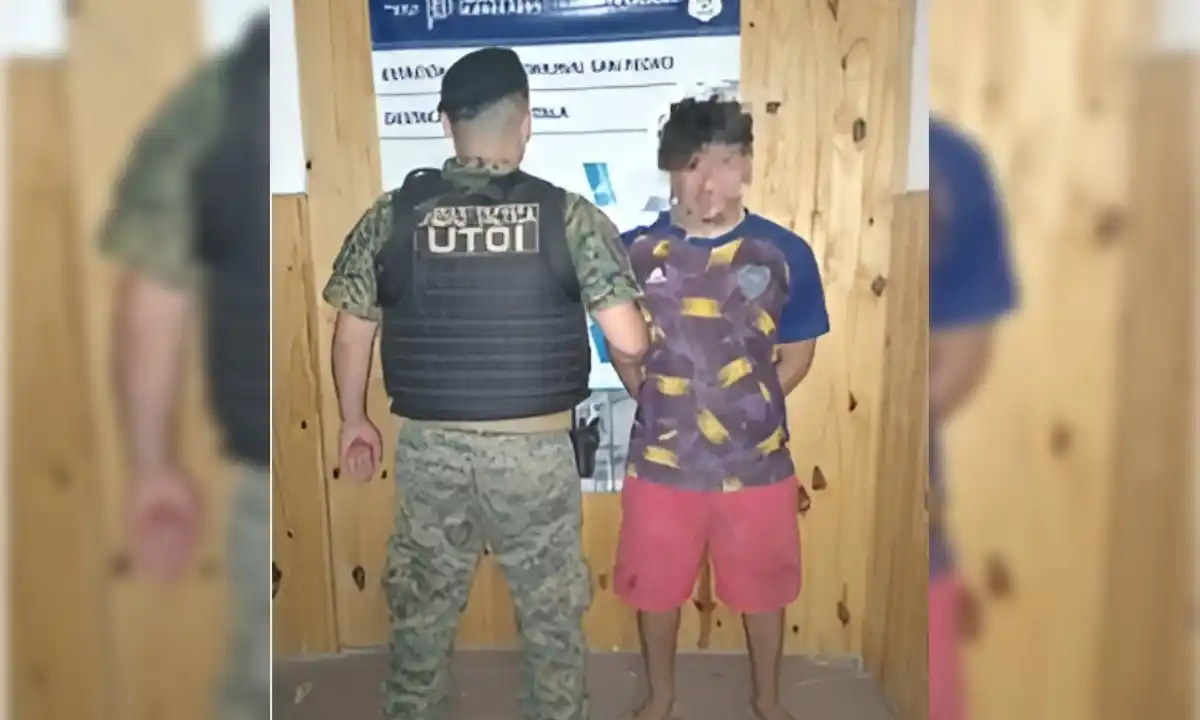 Detuvieron a un hombre que circulaba una moto robada en Río Tala.