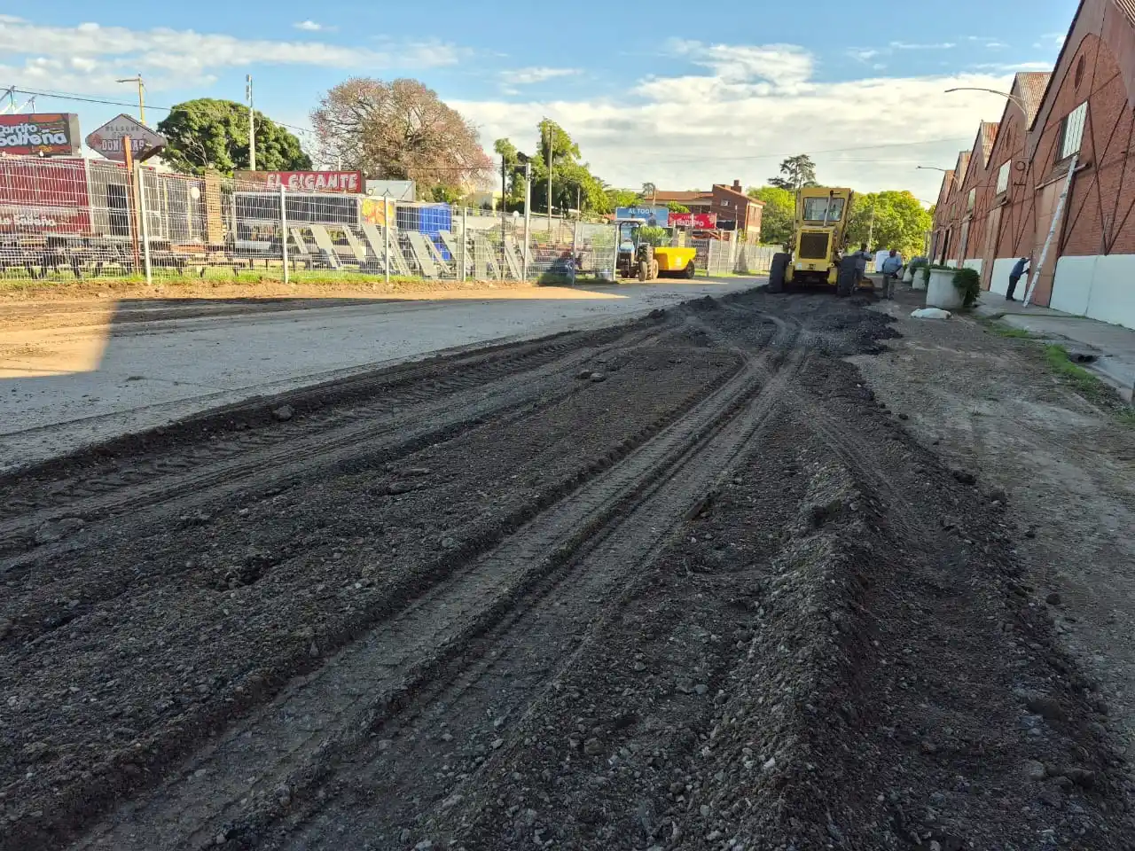 Realizaron mejoras estructurales en el entorno de los Galpones del Puerto