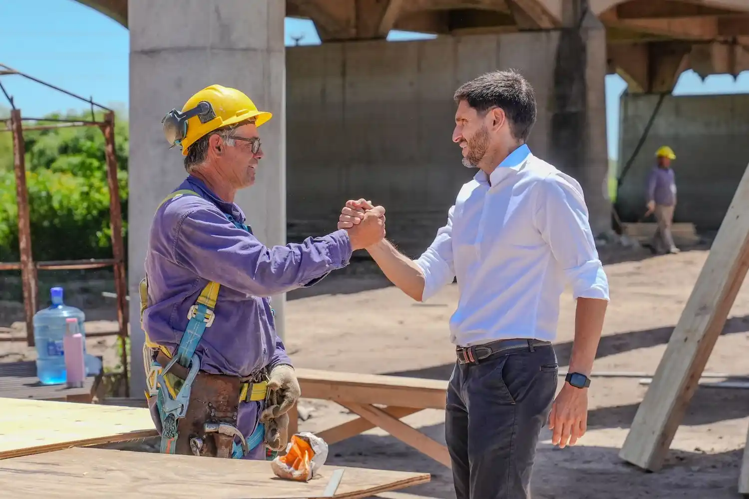 Pullaro en obra pùblica