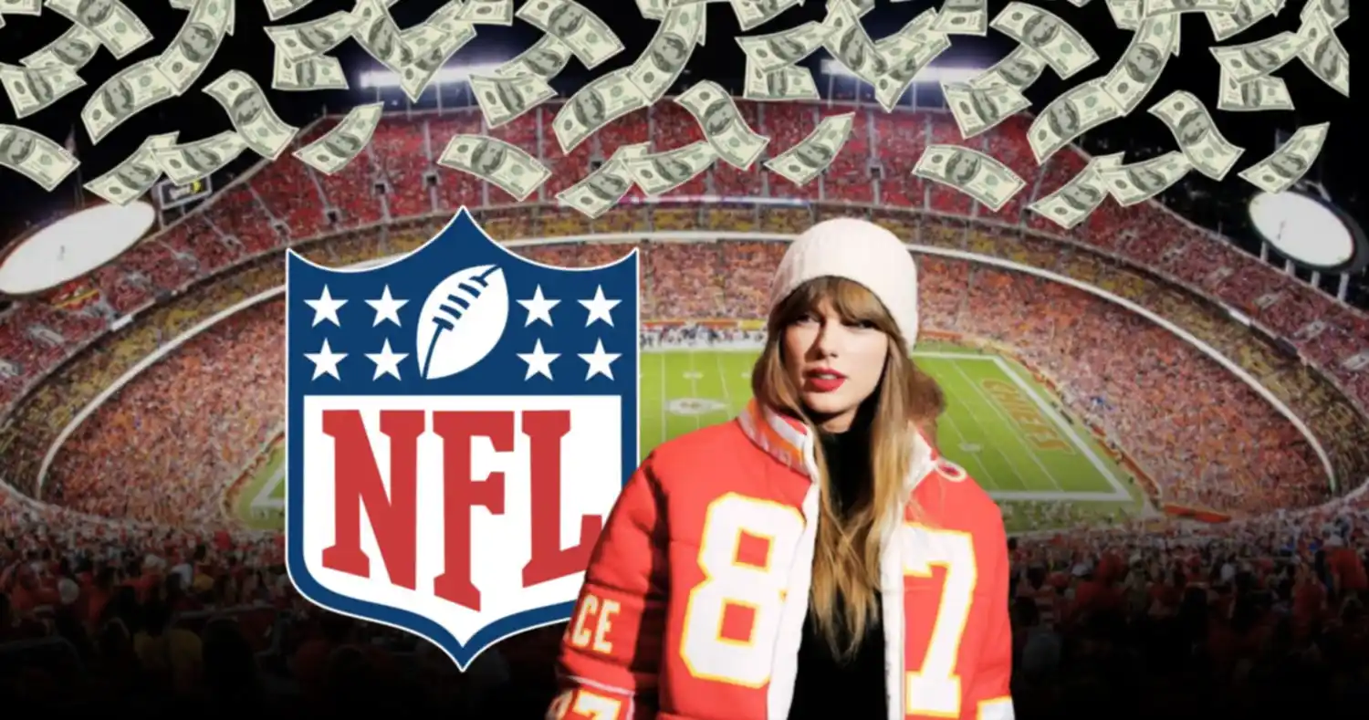¿Cuáles son las ganancias que obtuvo la NFL desde la llegada de Taylor Swift?