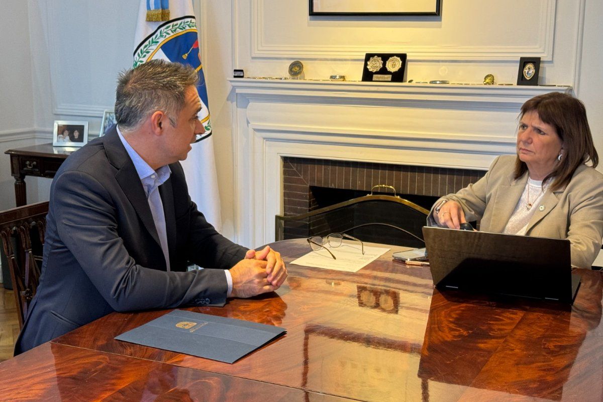 Mauricio Davico se reunió con Patricia Bullrich: los temas que abordaron