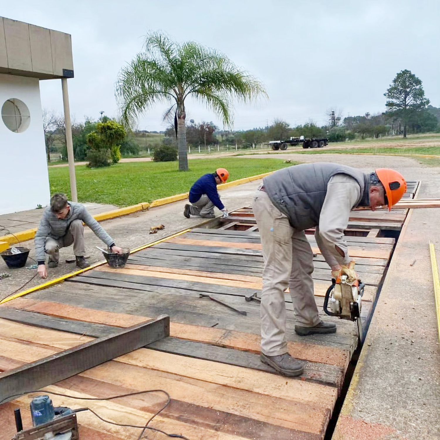 Importantes avances en las obras de mejoramiento en el Parque Industrial