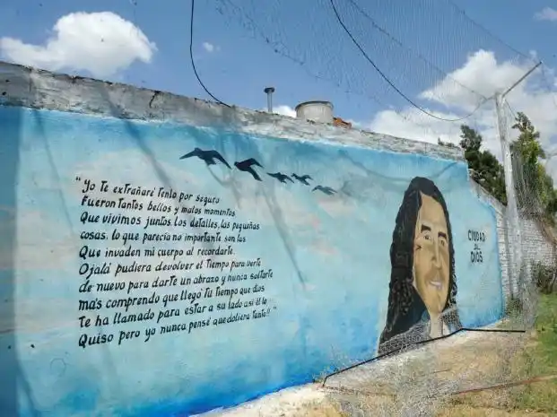 Amenazan a periodistas cuando hacían nota sobre mural que recuerda a líder narco en Rosario