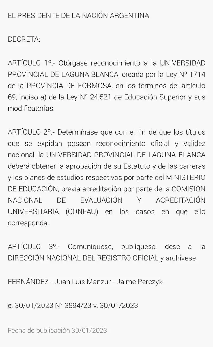 Universidad de Formosa