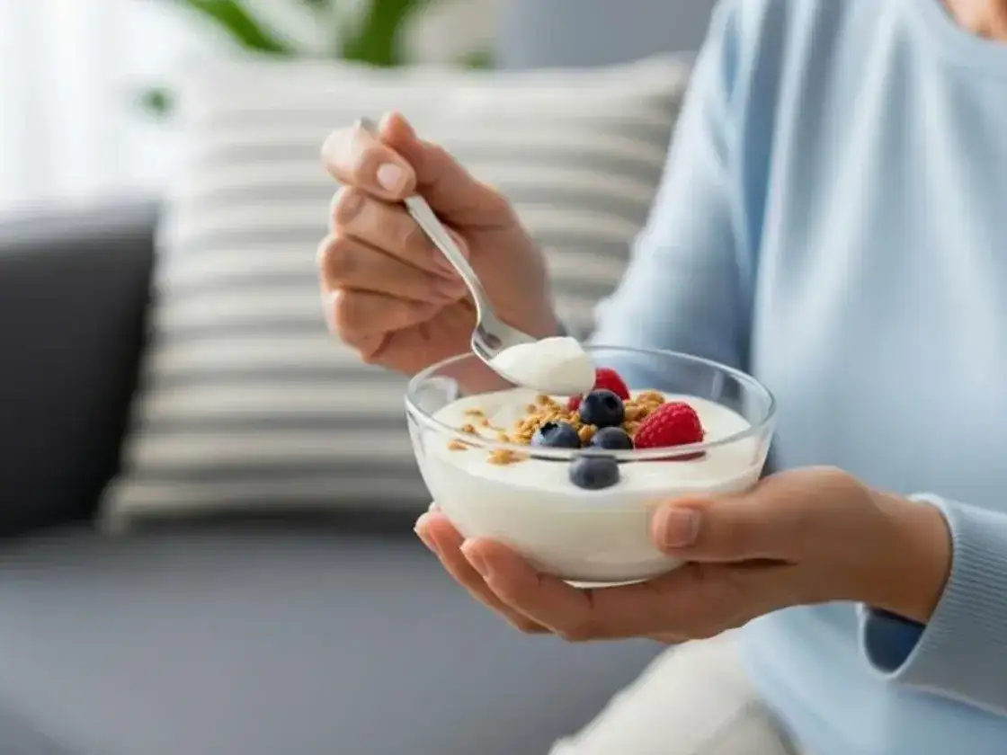 El yogur ocupa un lugar destacado entre los alimentos fermentados.