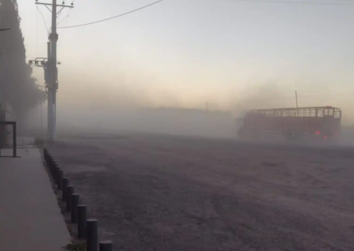 Río Tala: reclamos por camiones que ingresan a toda velocidad