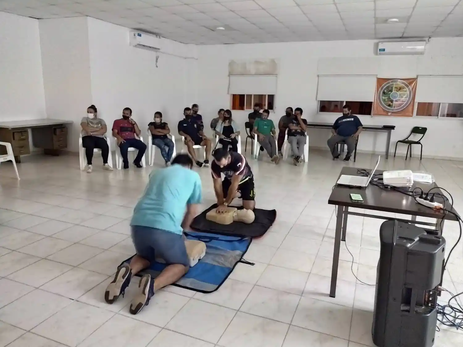 Dictarán un taller de RCP para empleados municipales