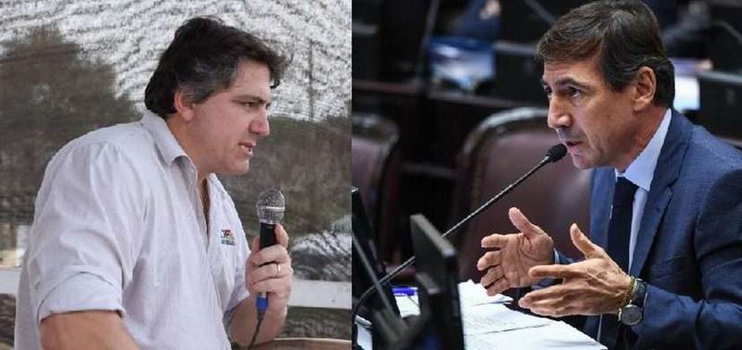 Fuerte cruce entre Luis Naidenoff y Francisco 
Paoltroni: “Recapacitá y bajá tu candidatura”