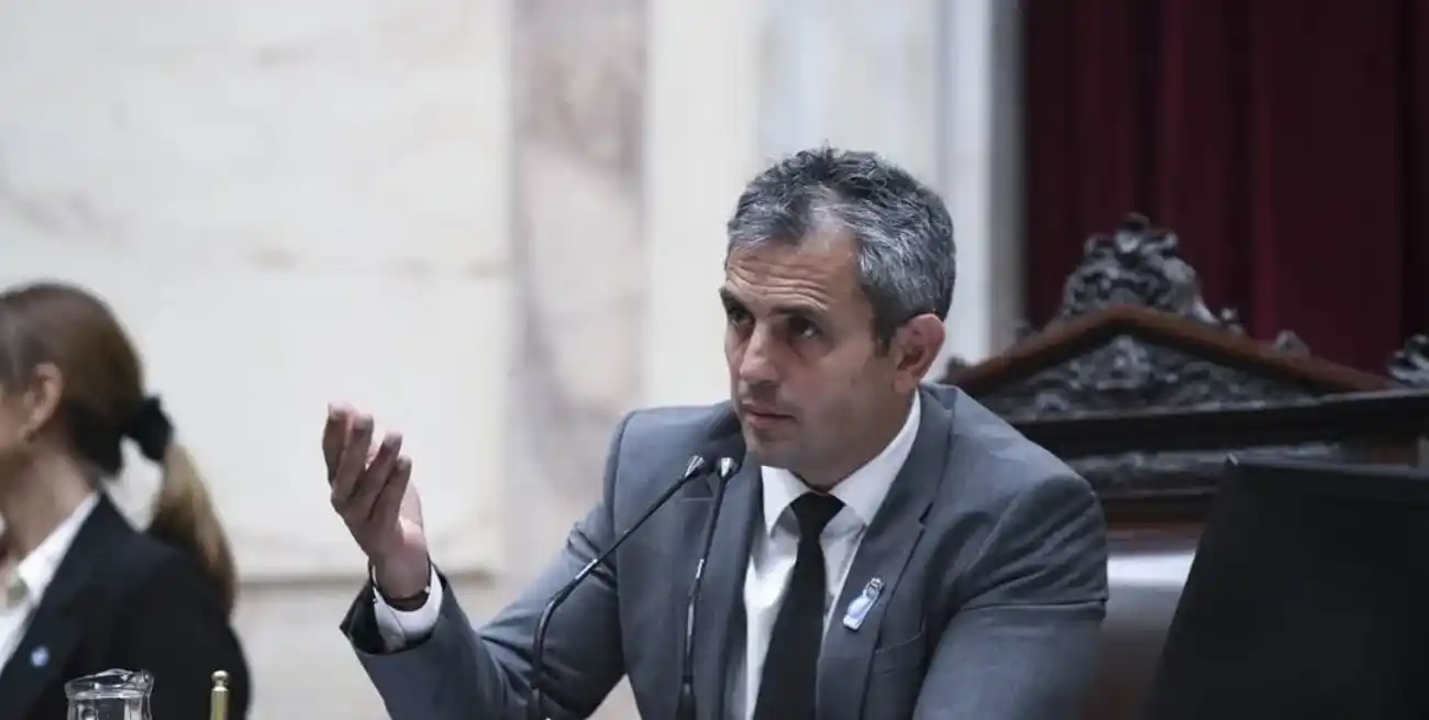 El presidente de la Cámara, Martín Menem, quien debería oficializar la convocatoria en las próximas horas, acusó a los bloques opositores de "intentar romper el equilibrio fiscal". Foto: HCDN.