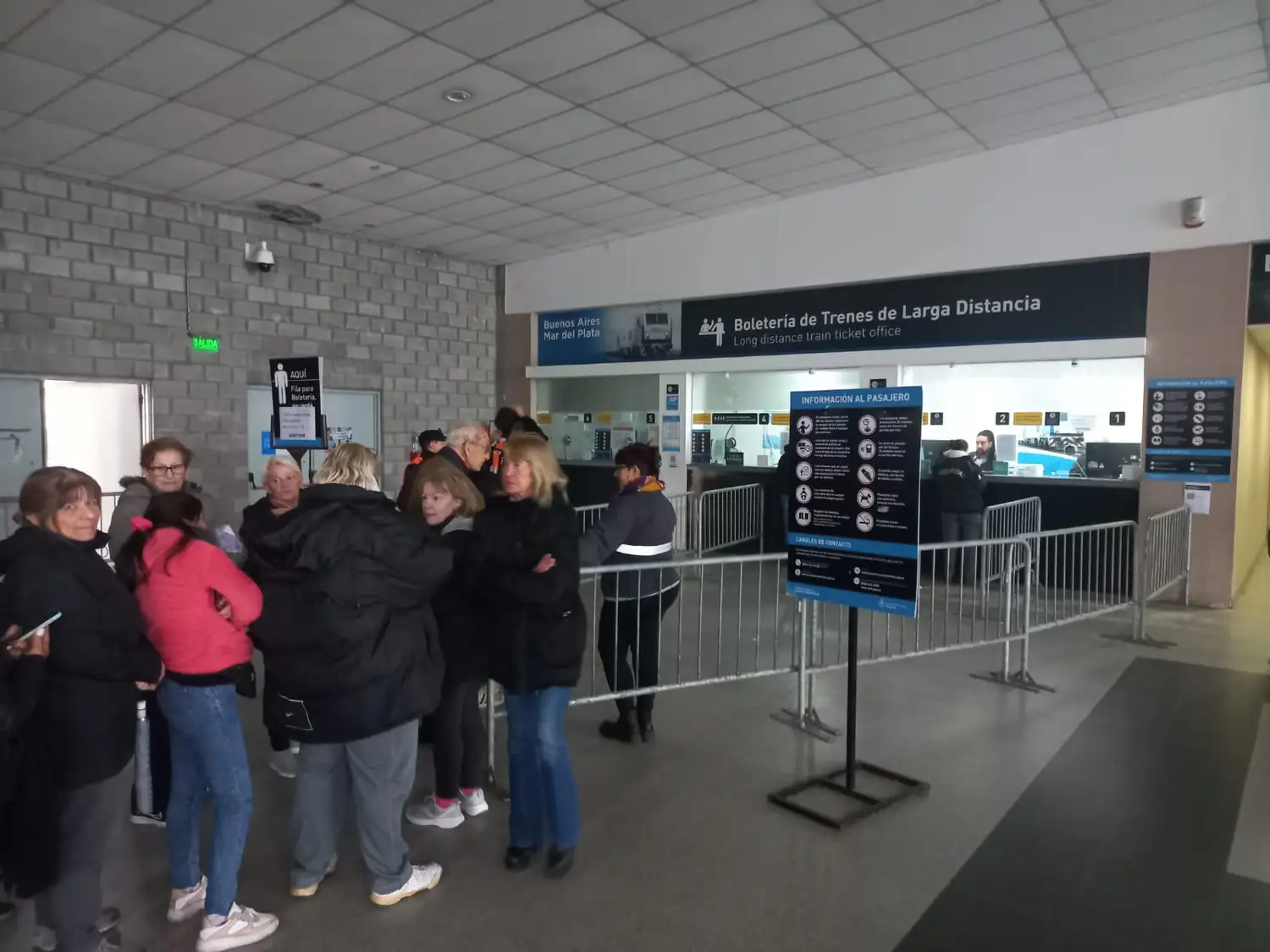 Las tarifas son: 30.000 pesos en primera y 36.000 en pullman entre Constitución y Mar del Plata