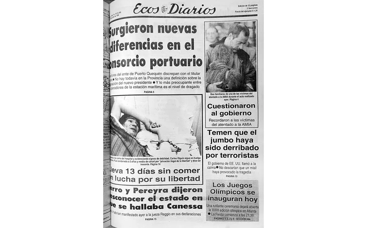 Viernes 19 de julio de 1996