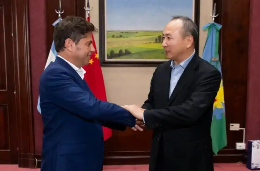 Reunión bilateral: Kicillof recibió al embajador de China para fortalecer relación con la provincia
