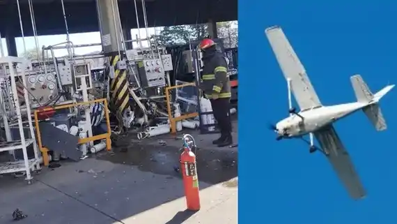 Rosario: lo echaron del trabajo, alquiló una avioneta, se estrelló contra la fábrica y murió