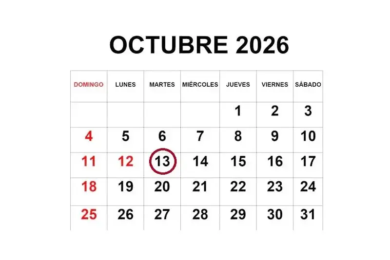 Martes 13: qué cosas se evitan para no atraer la mala suerte