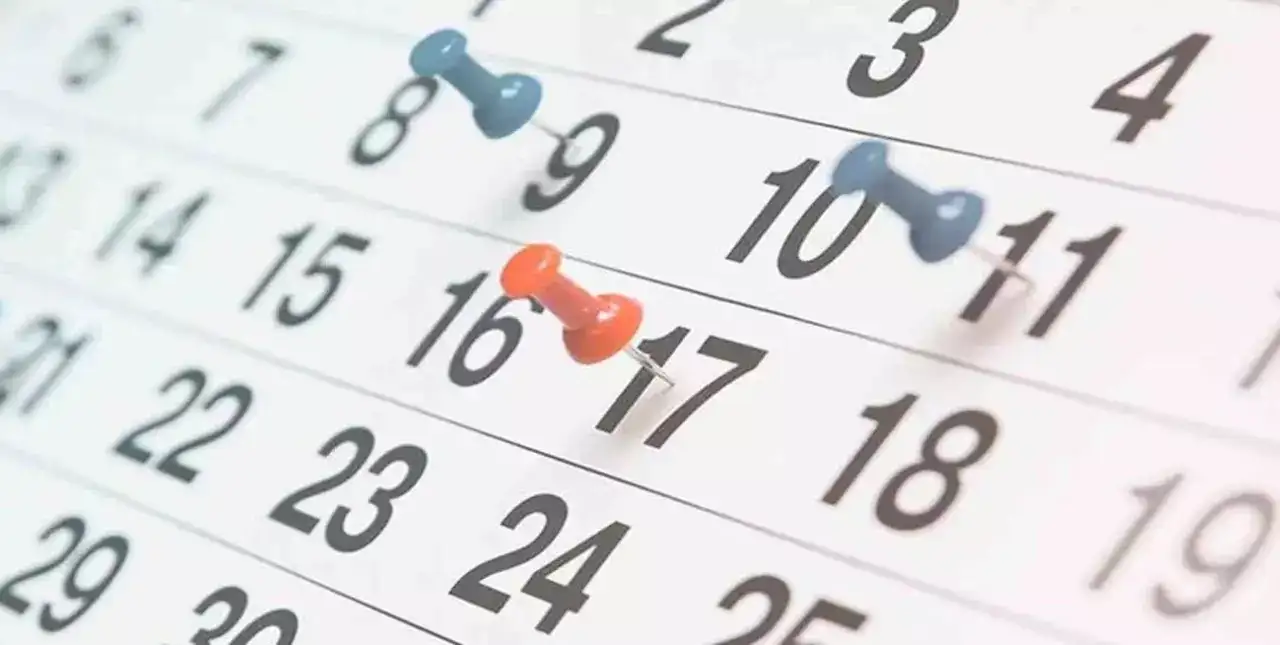 En agosto: viernes 15 no laborable y domingo 17 feriado sanmartiniano.