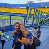 Tandilense le pidió casamiento a su novia en la cancha de Boca Juniors