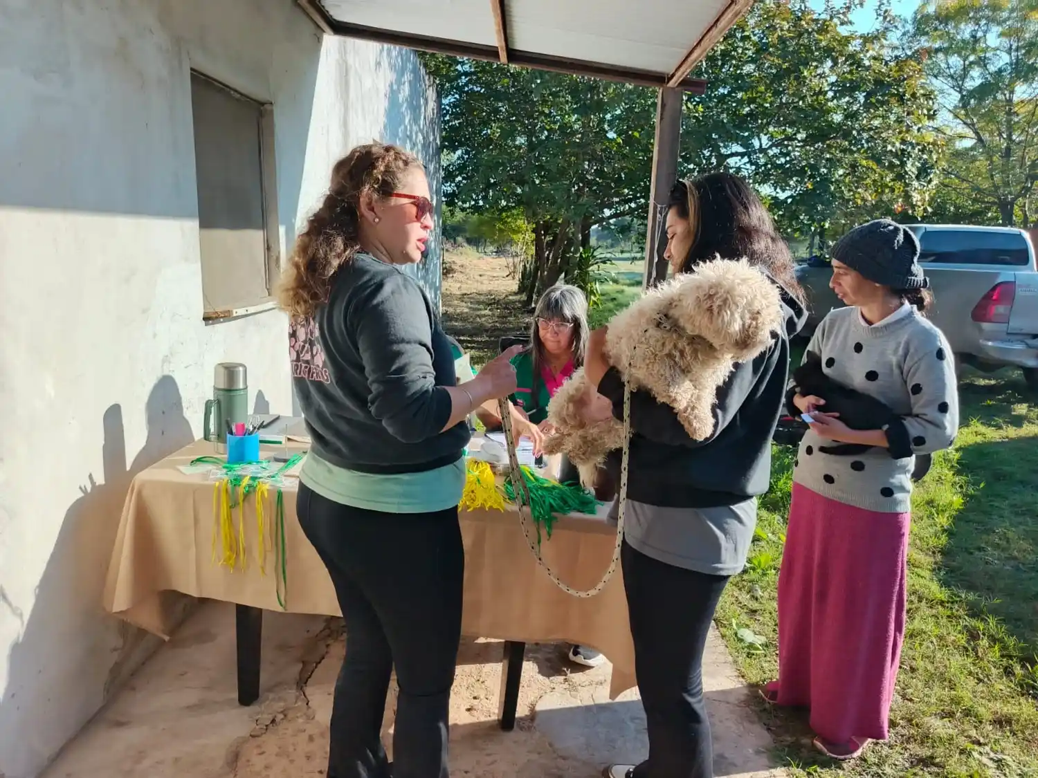 La Municipalidad realizó una jornada especial de castraciones gratuitas en el barrio Pueblo de Dios