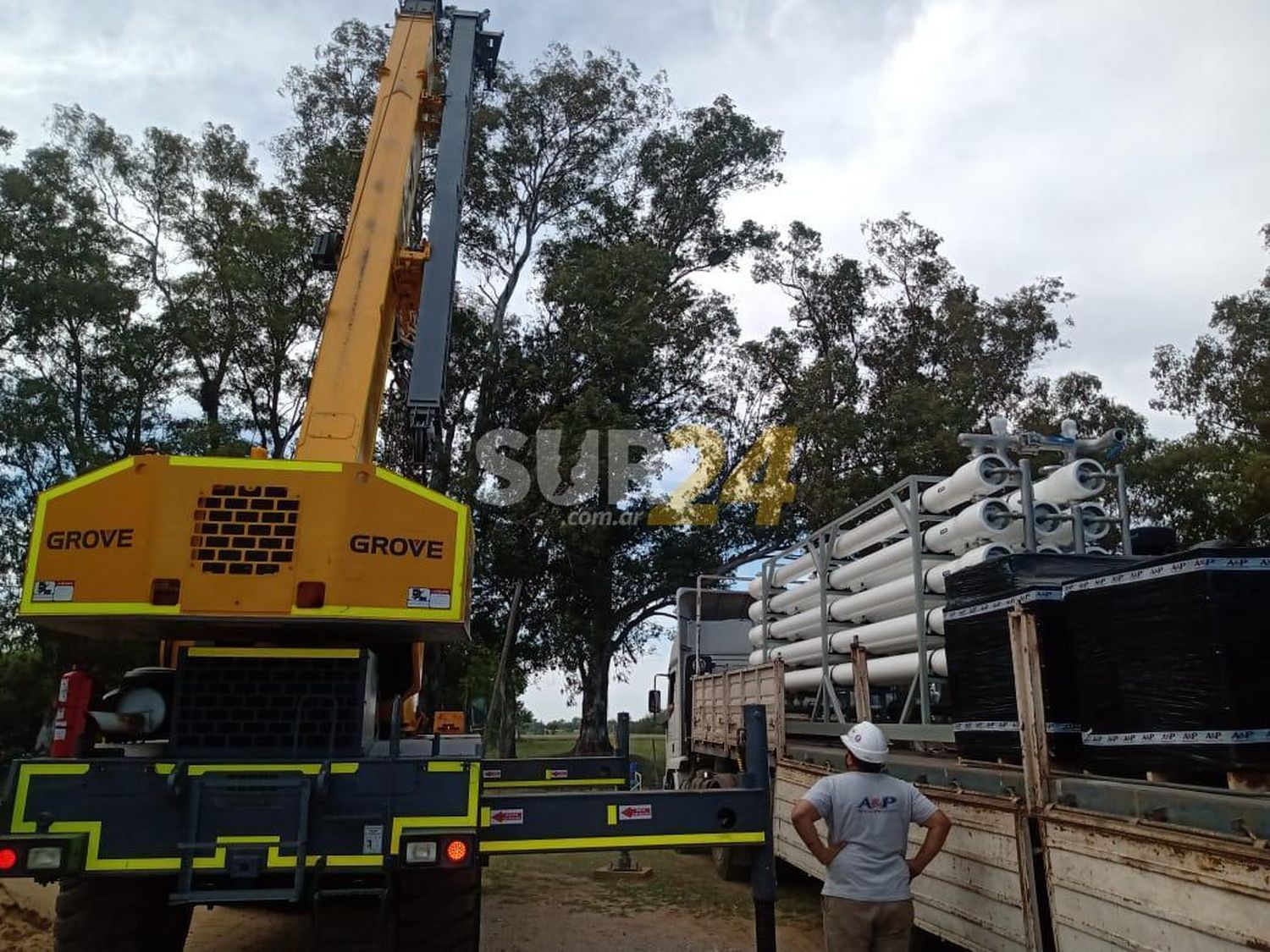 Ampliación de planta de agua potable de la COS se inauguraría antes de fin de año