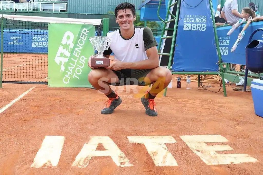 El venadense Federico Coria ganó en Brasilia su segundo Challenger del año