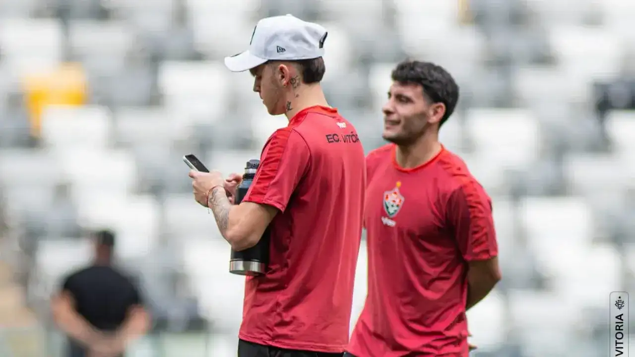 Martínez, en la previa al partido.