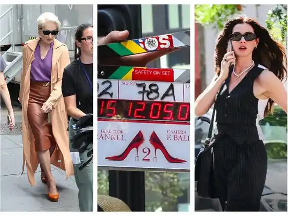 EL MARAVILLOSO regreso de "Miranda" y "Andy": arrancaron grabaciones de "El Diablo Viste de Prada 2"