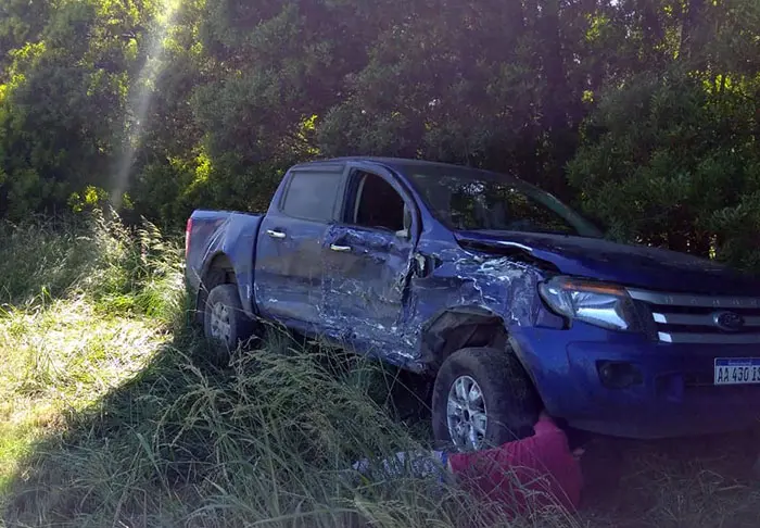 Choque en la ruta 88: hubo otra camioneta involucrada