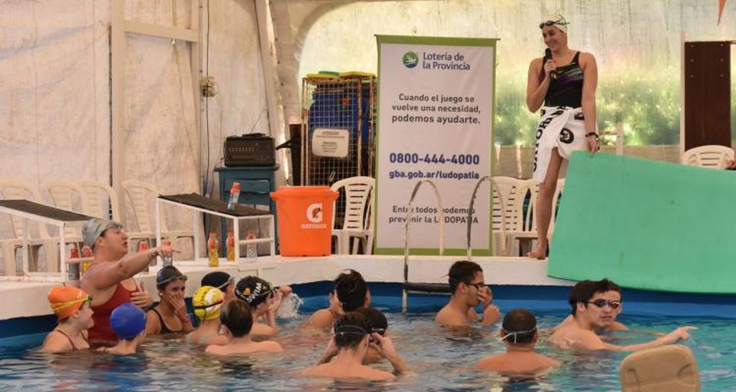 Pilar Geijo dio una Clínica en San Pedro