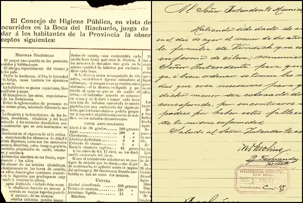 El Museo Paleontológico recuperó documentos sobre la pandemia del siglo XIX