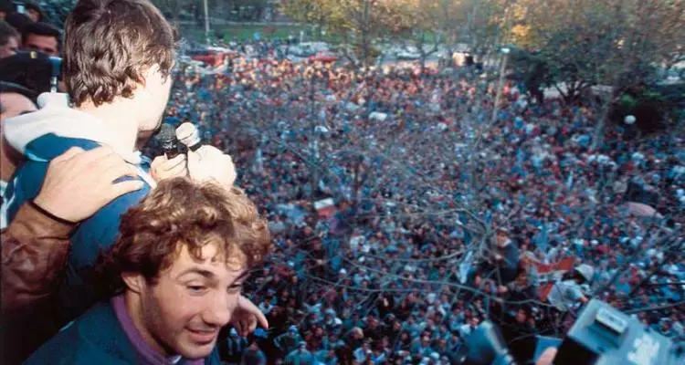 Martín Fernández rememoró, a 26 años, el título con Peñarol en la Liga Nacional: “El recibimiento en Mar del Plata fue increíble”